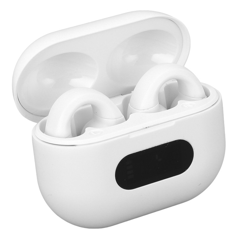 Bone Conduction Bluetooth Earbuds Active Noise Cancellation Lightweight Stereo Open