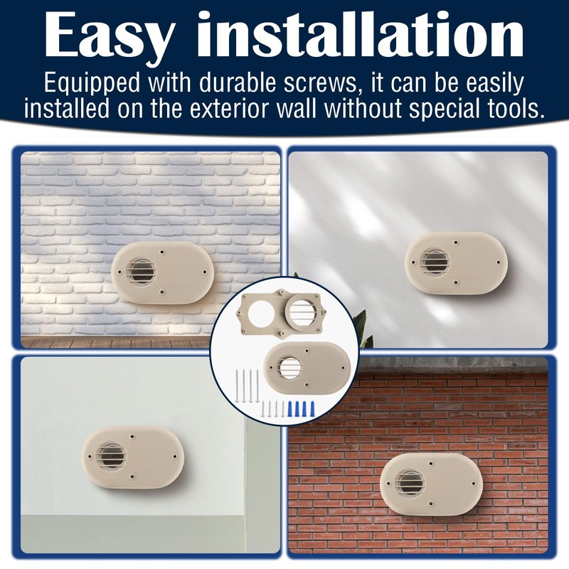 SP20286 Water Heater & Furnace Horizontal Vent Termination Kit Compatible