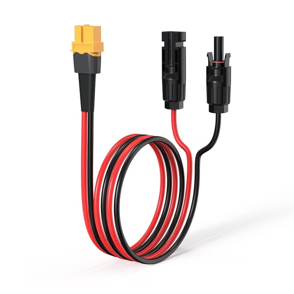 ELFCULB 10AWG 2FT XT60 Solar Cable 2 10 25 35