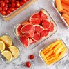 HOMBERKING 10 Pack Glass Meal Prep Containers with Locking Lids,