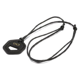 HALGIO Glasses Holder, Sunglasses Holder, Necklace, Sunglasses, Glasses, Men's, Glasses, Sunglasses, Straps, Men's, Stylish, Popular, Black, Brown, Faux Leather, No Gemstones