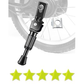 VELOGO Children's Bicycle Kickstand Stand Bike Kickstand for Kids Bike 12 14 16 18 20 inch Wheel Kids Bike Stand Bicycle Support Rack(for 12 inch Wheels.)