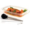 Norpro Multicolor Pastry Basting Brush With Injector And Cleaning Brush