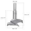 MACHSWON Forstner Drill Tungsten Carbide Wood Hole Saw Opener Drill