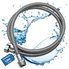 LICHTBLAU Kink-Resistant Aquastop Extension Hose, 1.5 m, Connection 3/4 Inch