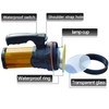 Odear Super Bright Torch Searchlight Handheld Portable LED Spotlight USB