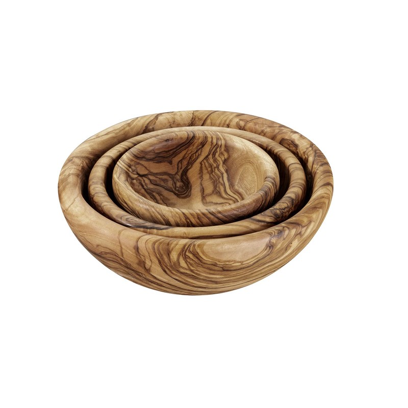 APS Bowl – Olive Wood Diameter 15 cm, Height: 6
