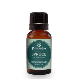 Best of Nature 100% Pure Spruce Essential Oil (0.5 oz)