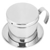 Drip Coffee Filter Pot Silver 304 Stainless Steel Hhousehold Bbrewing