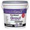 Custom Gallon, Bright White, PMG3811 1 Simple Premium Grout, 128