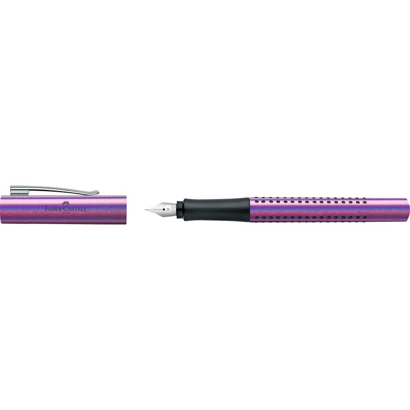 FABER-CASTELL Grip Edition Glam 140840 Fountain Pen, Nib Width M,