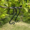 Selections Steel Tree Hanging S Hooks for Bird Feeders and