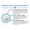 2pc Bioemblem Triple Complex Magnesium 300mg 90 Veggie Caps Bioemblem