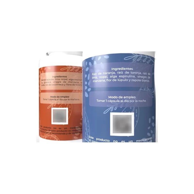 Combo Byt Dia Y Noche - 30 Capsulas De 500