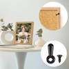 Picture Frame Hardware Kit, 100 Turn Button Fasteners, 100 Screws,