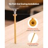 Anti Rust Steel 3 Inch Outdoor Deck Screws 350Pcs T25