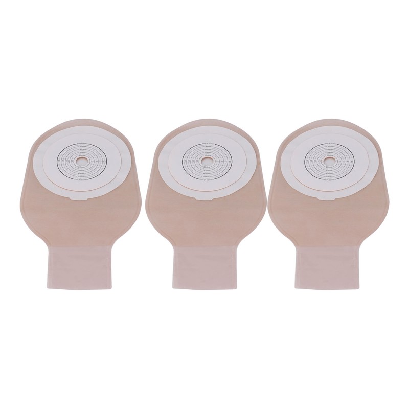 10pcs Colostomy Bags Leak Proof Safe Comfortable Portable Ostomy Pouch