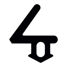 ExtrudaSeal F104 Flipper Gasket Replacement Window Door Draught Excluder Seal - 20m