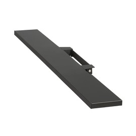 WALL Soundbar Shelf for TV Stand Model V4, Large Size, Width 118 cm / 46.5", Satin Black