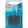 Sew-On Snap Fasteners Plastic 13 mm Black