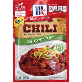 McCormick GLUTEN-FREE Chili Seasoning Mix 1oz (18 pack)