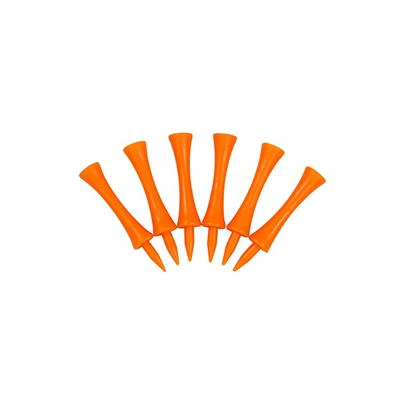 Masters 100 X 70mm Orange Castle (Graduated) Golf Tees