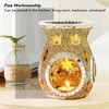 Fragrance Candle Holder Essential Oil Tealight Candle Burning Holder Home