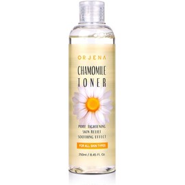ORJENA Chamomile Tonificante 250ml – Tonificante Facial Calmante e Hidratante con Extracto de Manzanilla y Romero para Piel Sensible