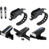 2pcs Bicycle Light Holder Rubber Band Bracket Replacement Dedicated Belt