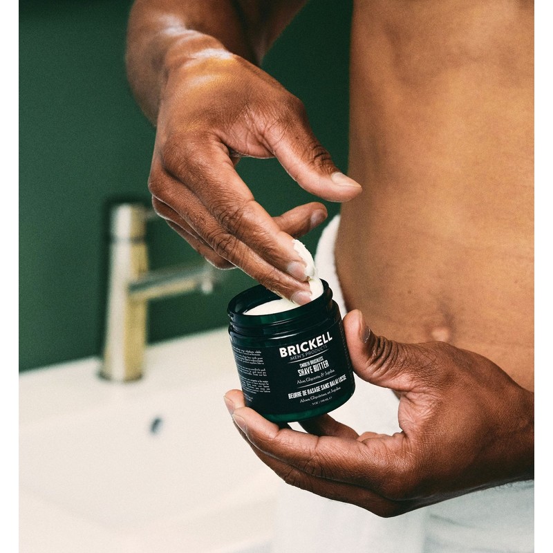 Brickell Smooth Brushless Shave Cream for Men 59ml - Scented