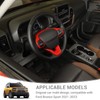 PDKLIN Kit de embellecedores para volante compatible con Ford Bronco