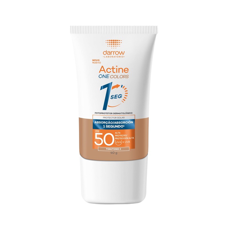 Darrow Actine One Colors Protector Solar Facial FPS50 Tono Medio,