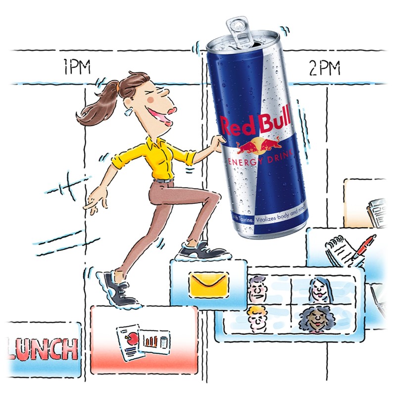 Red Bull Energy Drink with 114mg Caffeine plus Taurine &