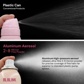 BLBLINK Hair Removal Spray & Shaver Combo – 7 Botanical Ingredients, Hypoallergenic, for Sensitive Skin, 150ml + Japanese Blades