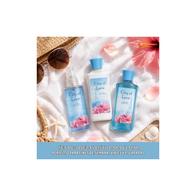Set De Regalo De Baño Y Cuerpo Para Mujeres Y
