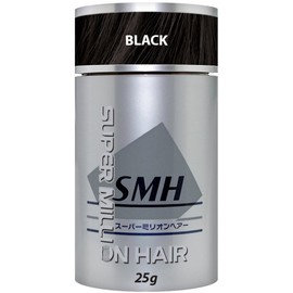 Super Million Hair - 1 x 25g Hair Building Fibres - No.1 Black