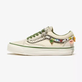 Vans 반스 올드 스쿨 참스 LX 크림 CREAM 2126755 Vans Old Skool Charm LX Cream CREAM 2126755 [220]