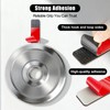 Heavy Duty Adhesive Hook and Loop Strips, 8 Sets (1.18”