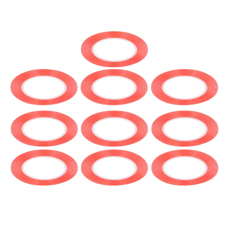 10 Pcs PET Double Sided Tape Strong Viscosity Waterproof Firm
