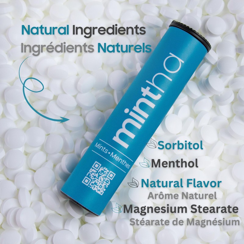 Mintha Eco-Friendly Breath Refreshing Mints - 1 Pound Resealable Bag