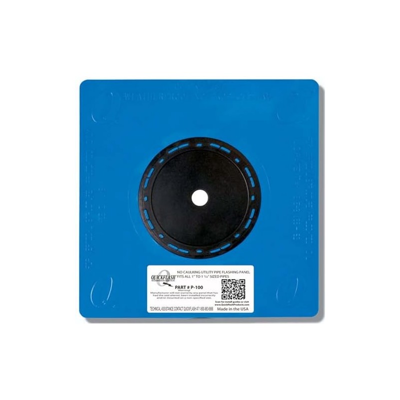 Quickflash Plumbing Flashing Panel P-100