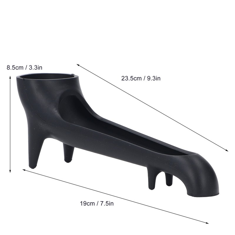 Silicone Machine Water Tank Funnel Quick Access 4 Feet Tilted