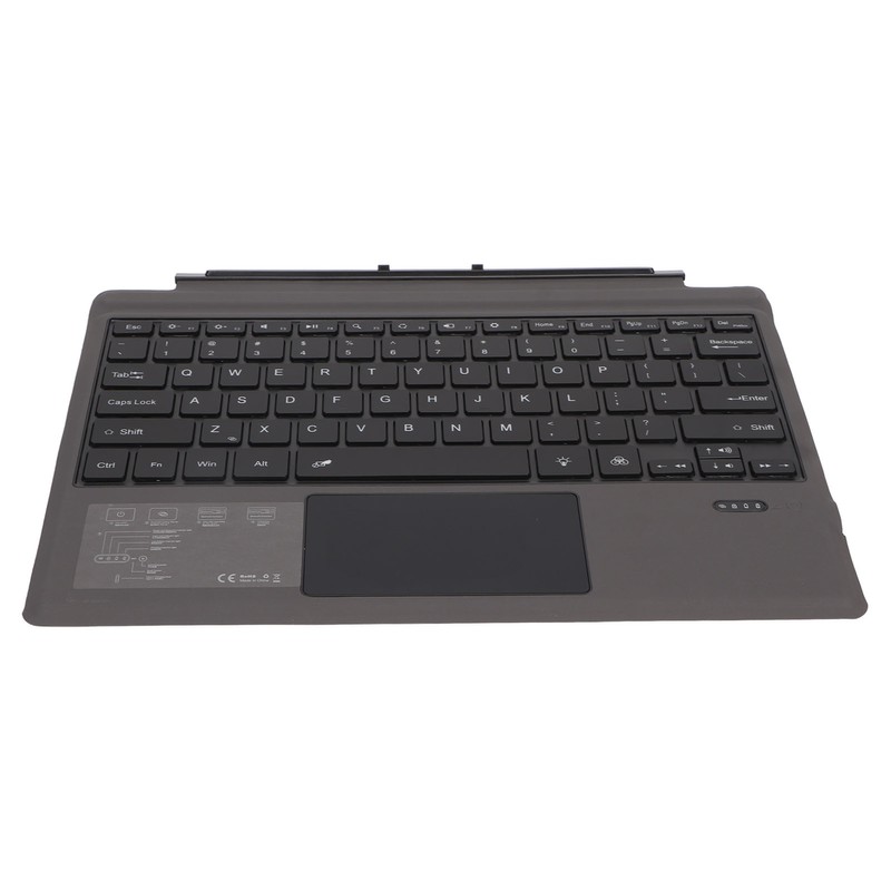 Bluetooth Wireless Keyboard with Touchpad Colorful Backlight Ultrathin Tablet Bluetooth
