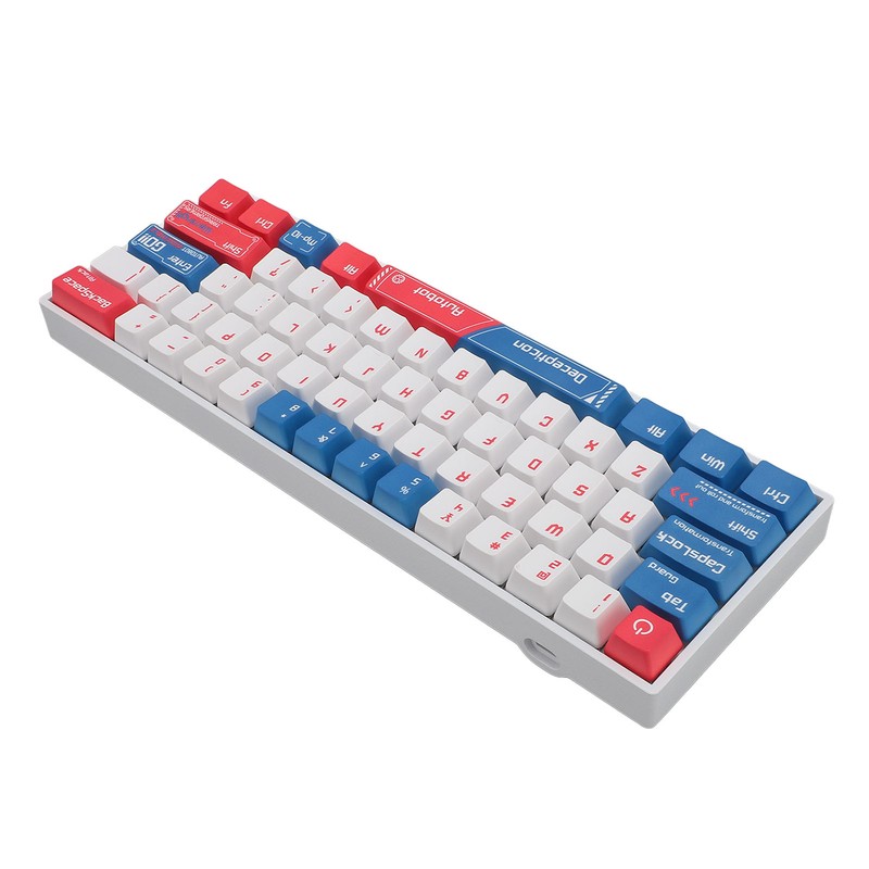 61 Keys Mechanical Gaming Keyboard 2.4G Wireless Bluetooth 3.0 5.0
