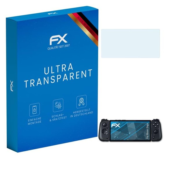 atFoliX Screen Protector Compatible with Razer Edge Film, Ultra Clear