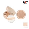 Bicheok Perfect Matte Glow Cover Cushion (Main Product) + Refill Natural / For Normal Skin / 비칙 퍼펙트 매트 윤광 커버쿠션 본품 + 리필 내추럴 보통피부용