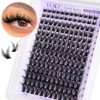 ALICE Lash Clusters Wispy Eyelash Clusters 168pcs 10-18mm Cluster Eyelash