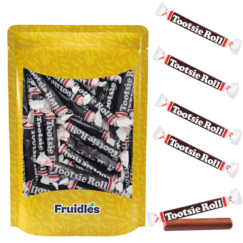 Fruidles Tootsie, Chocolatey and Chewy Candy Roll, Kosher Certified Dairy,