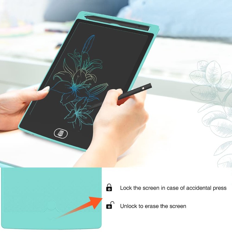 [2 Pack] 8.5 Inch Reusable Colorful LCD Writing Tablet Ewriter,TIQUS