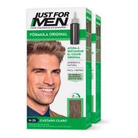 Just For Men Tinte Colorante Just For Men En Shampoo Castaño Claro 2-pack